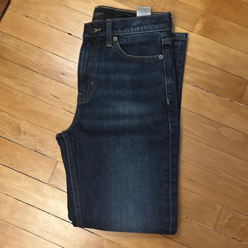 Banana Republic high rise straight jeans size 27 like new